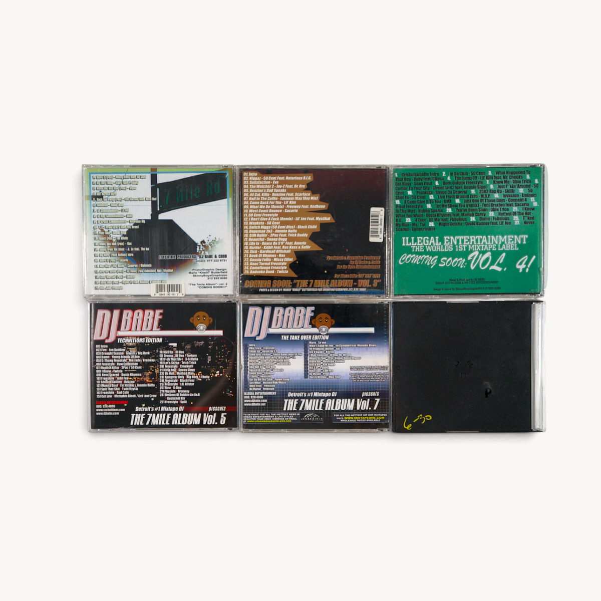 DJ Babe – The 7 Mile Album mixtape series, volumes 1–9 — photograph 5