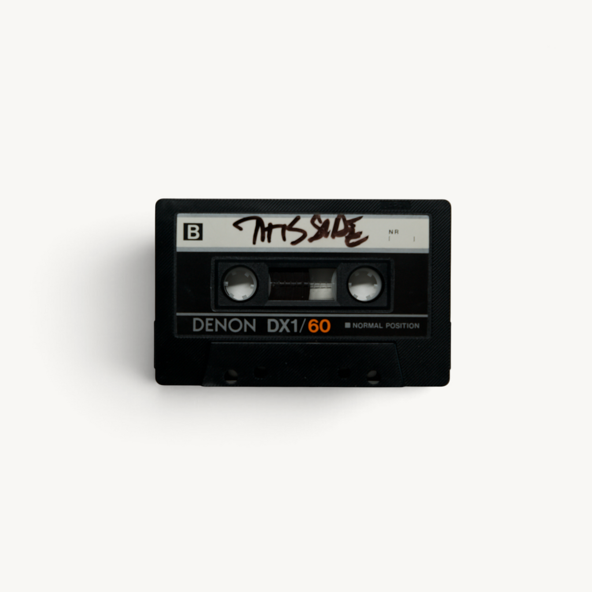 Moby – original hand-drawn DJ demo cassette, c. 1987–88 — photograph 5