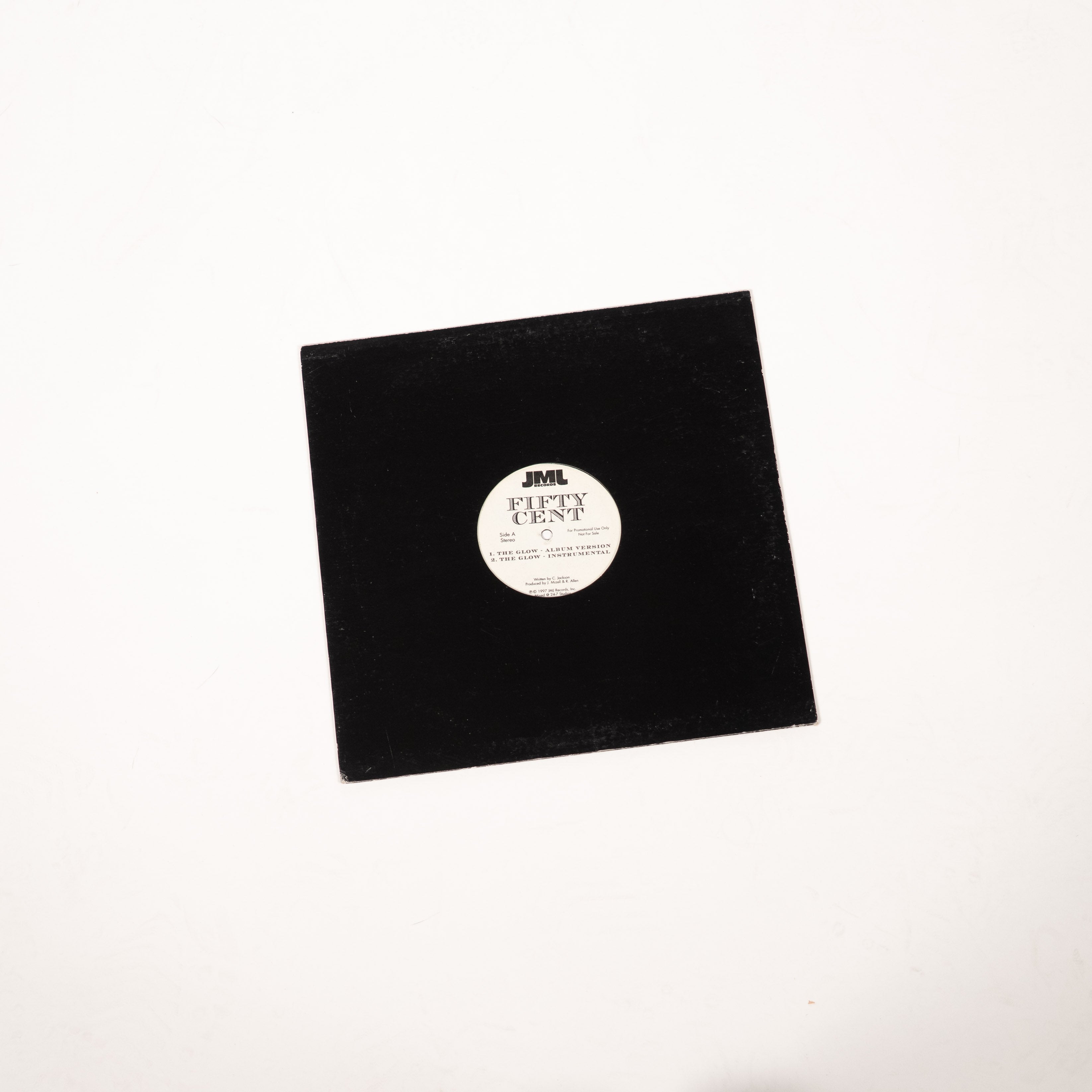 50 Cent “The Hit” / “The Glow” - JMJ Records Promo 12”