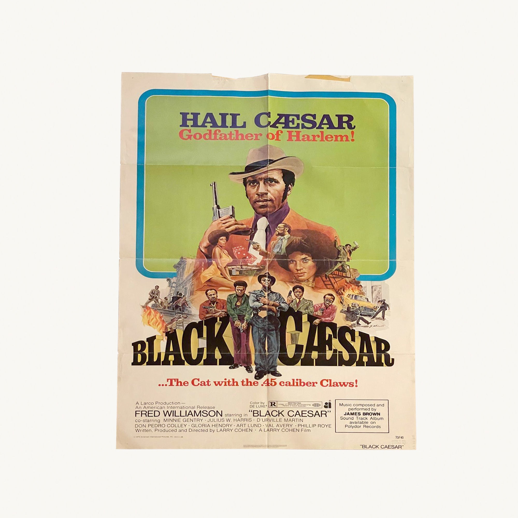Original Blaxploitation Movie Poster - Black Caesar (1973)