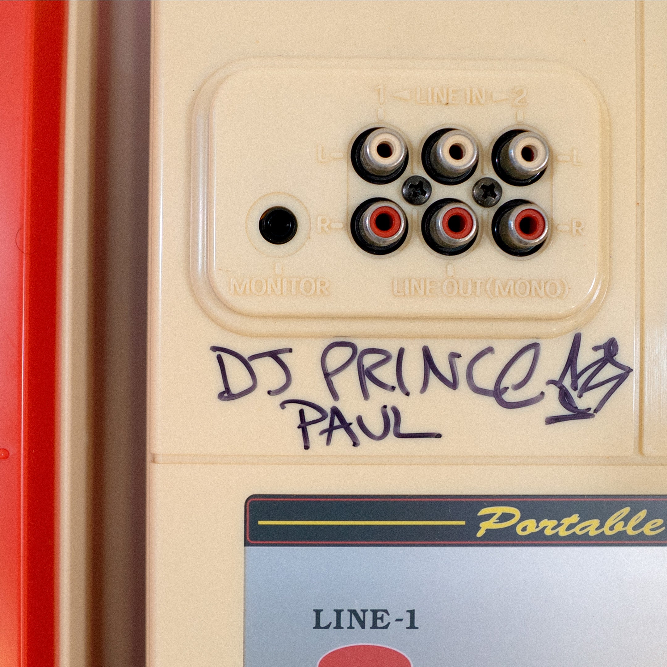 Prince Paul’s Vintage Columbia GP-3 Portable DJ Setup