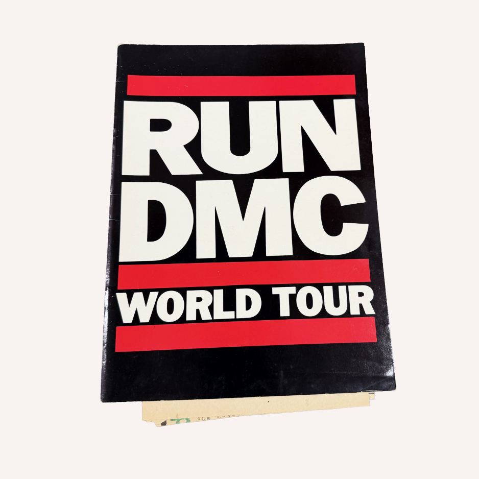 Run-DMC World Tour Booklet - Tour Merchandise (Photography by Glen E. Friedman)