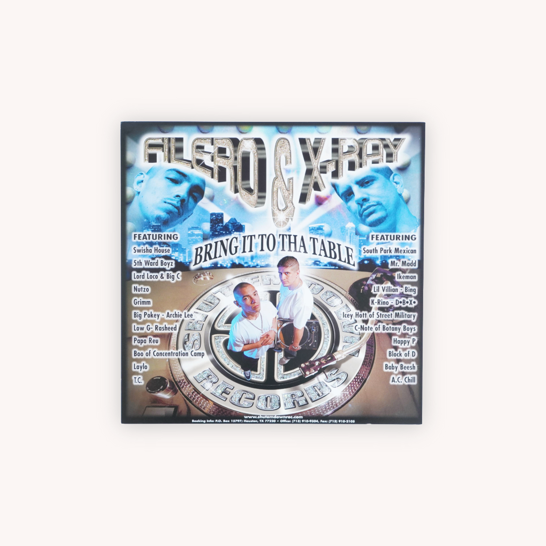 “Filero & X-Ray – Bring It to the Table” - Original 12” Promotional Flat (1/1)