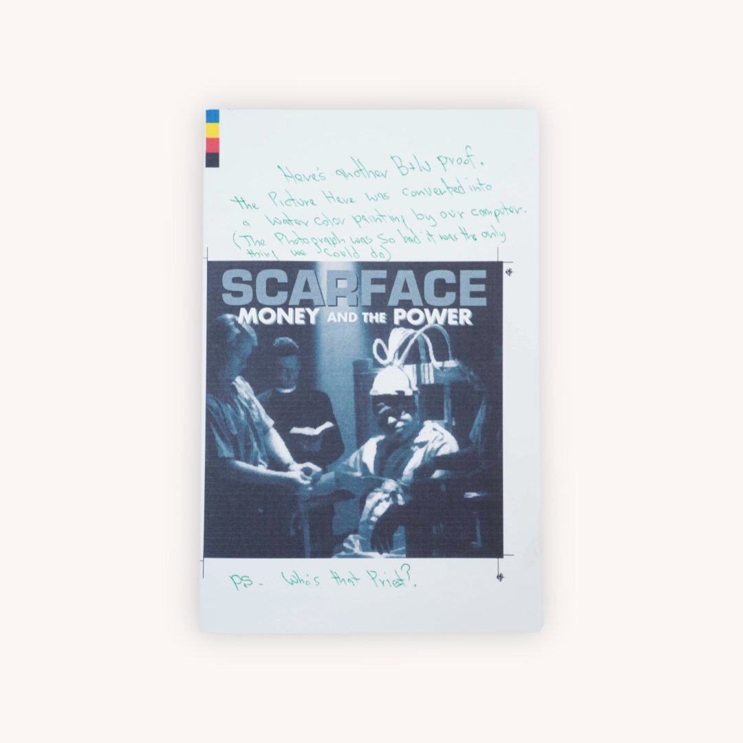 “Scarface – Money and the Power” - Original - Hand-Corrected Cover Proof Set (1/1)