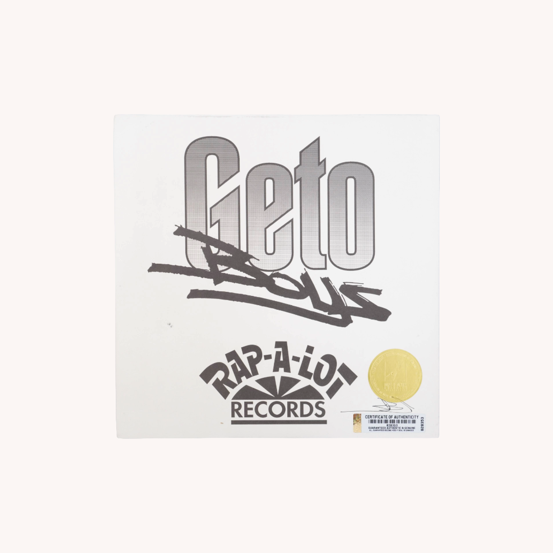 “Rap-A-Lot Records” - Original 12” Flat Group (1992 – Geto Boys, Raheem & Ganksta N-I-P)