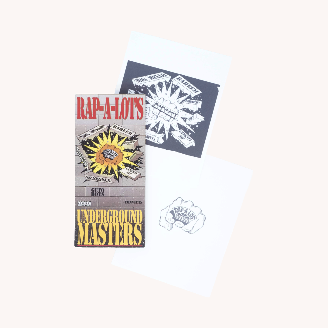“Rap-A-Lot Records” - Original 12” Flat Group (1992 – Geto Boys, Raheem & Ganksta N-I-P)