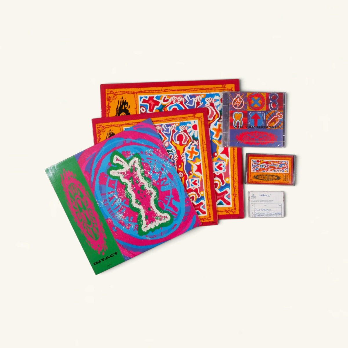 Ned’s Atomic Dustbin - ‘Scrawl’ Hit Factory Original Master Cassette + Release Bundle