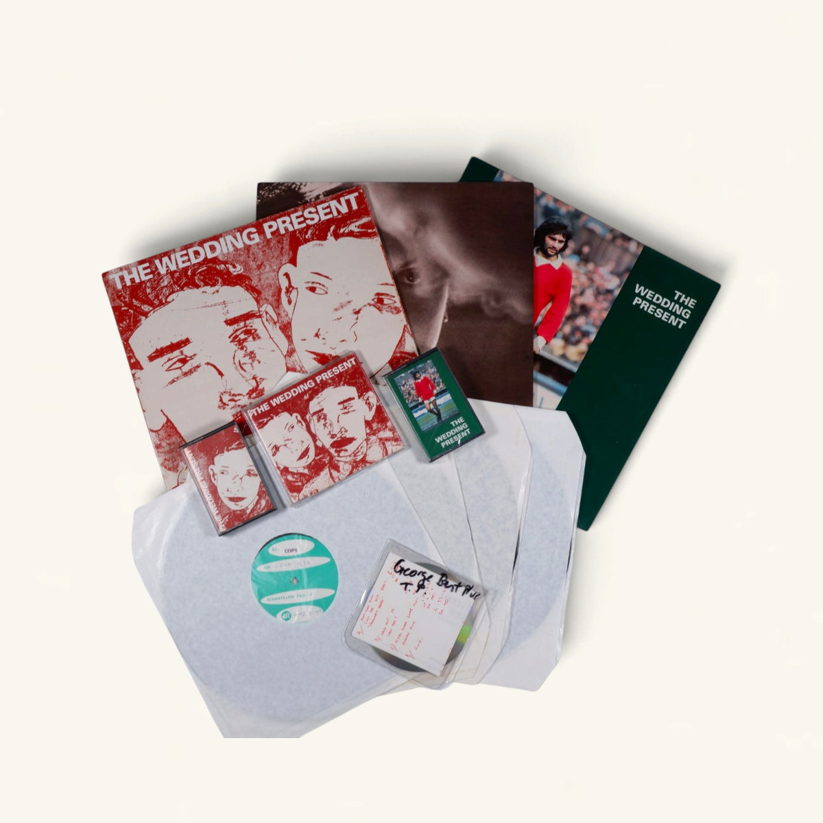 The Wedding Present - George Best Plus Test-Pressing Set + Reference CD-R & Bonus Singles