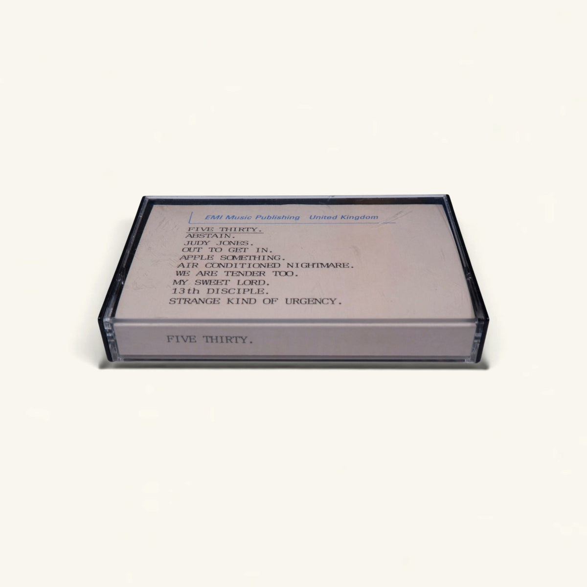 The 5:30 - EMI Music Publishing Industry Cassette