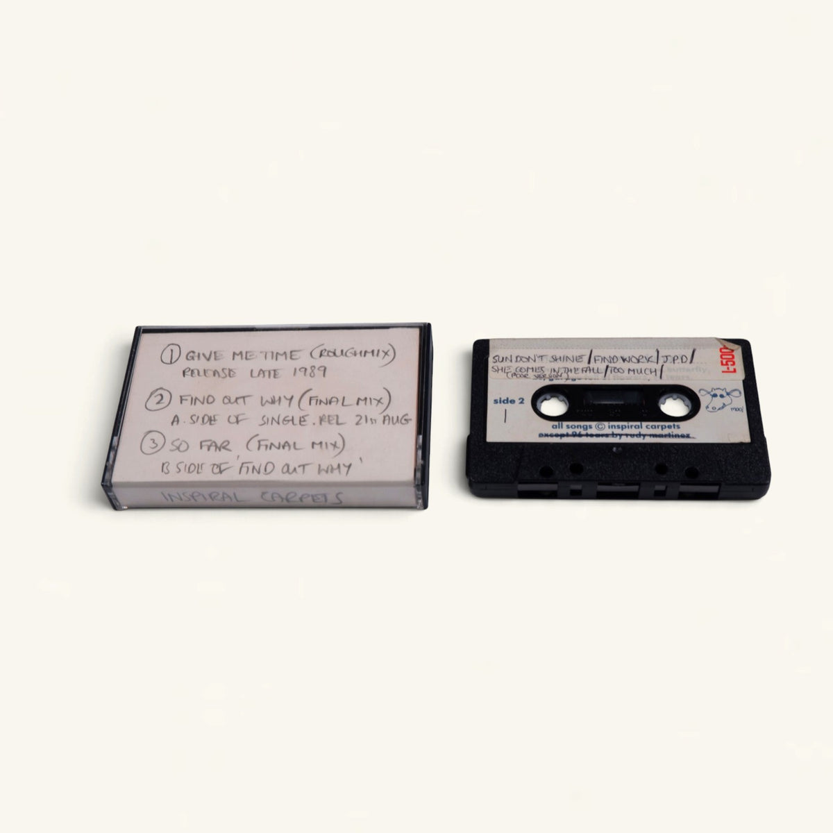 Inspiral Carpets - Two Cassettes: Early Demos + ‘Find Out Why’ Final Mixes