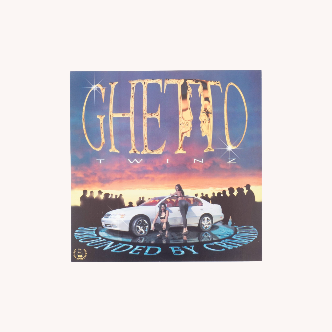 “Ghetto Twinz – Surrounded by Criminals” - Original 12” Promotional Flat