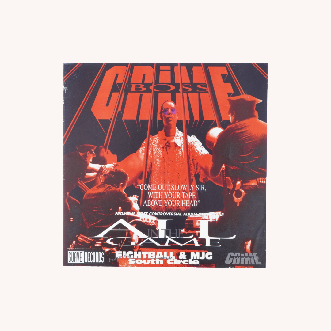 'Crime Boss - All in the Game' - Original 12' Promotional Flat