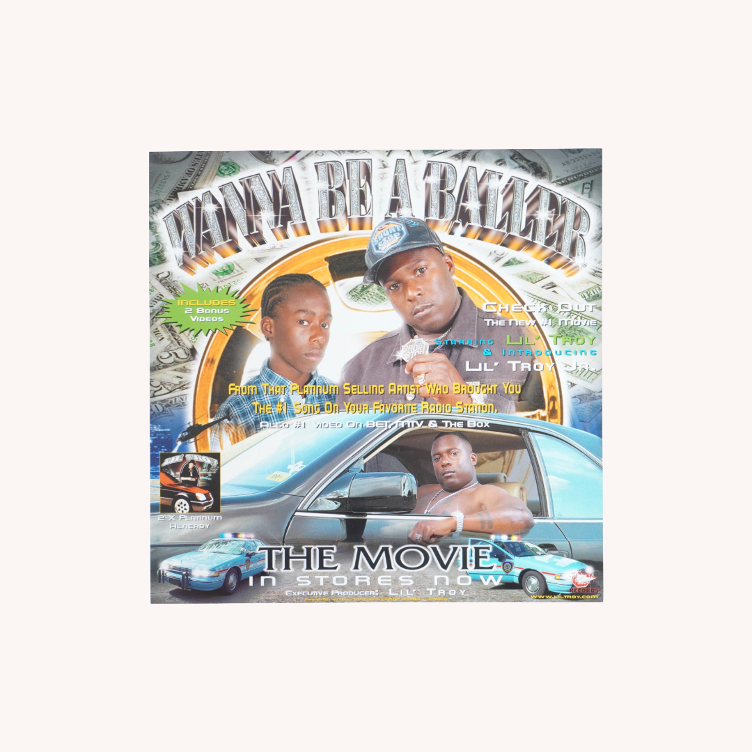 “Lil Troy – Wanna Be a Baller” - Original Film Promotional Flat (1/1)
