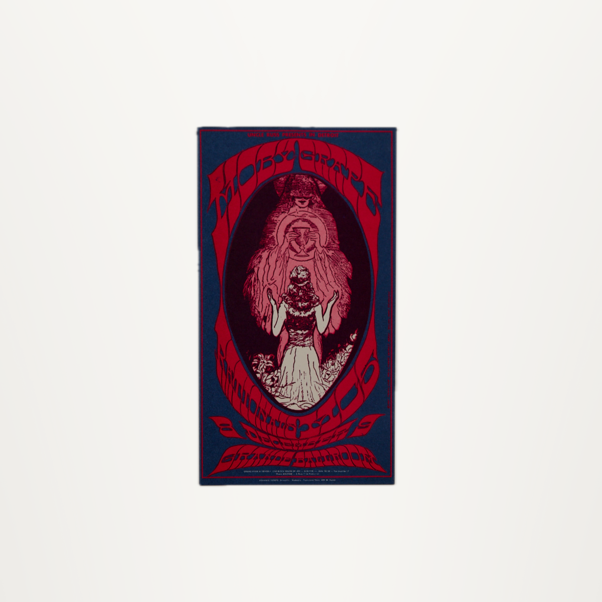 Detroit Grande Ballroom – Moby Grape Postcard