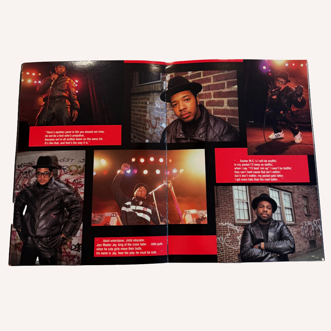 Run-DMC World Tour Booklet - Tour Merchandise (Photography by Glen E. Friedman)