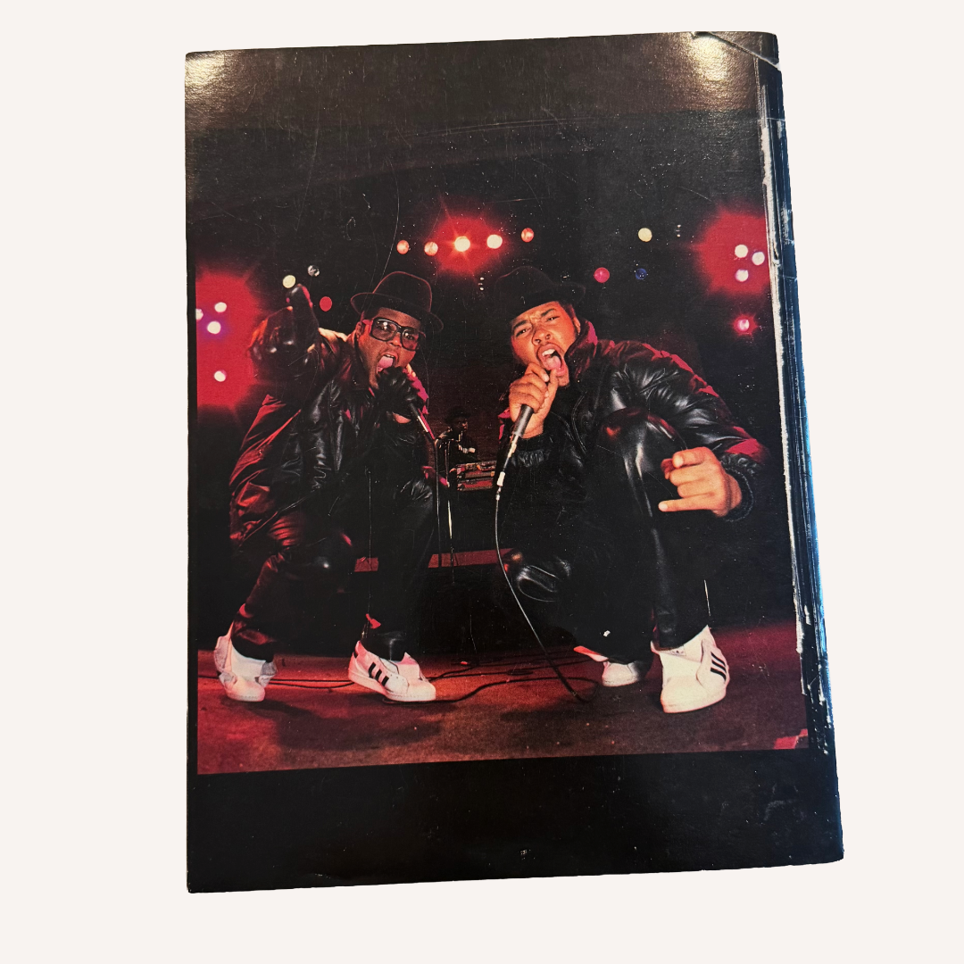 Run-DMC World Tour Booklet - Tour Merchandise (Photography by Glen E. Friedman)