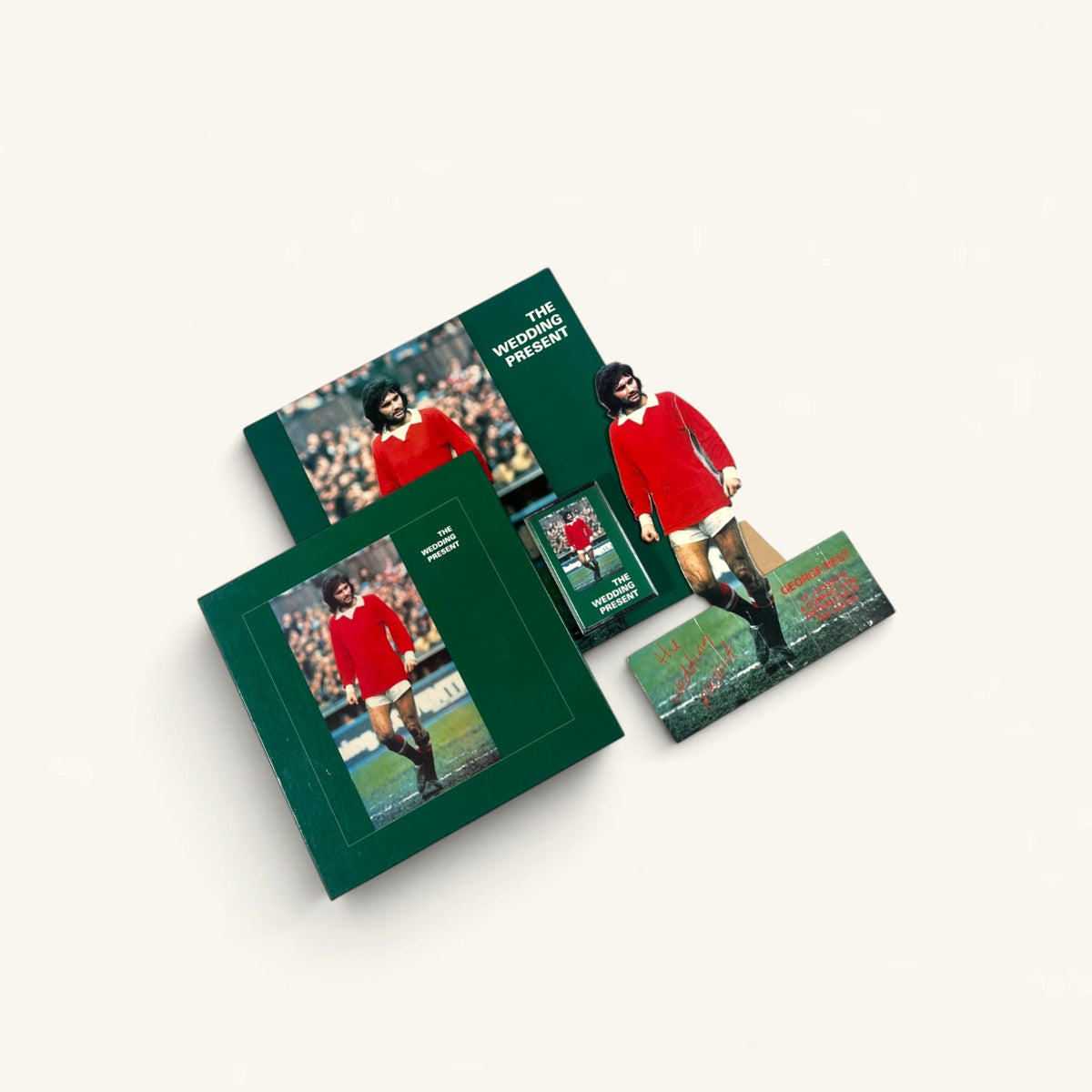 The Wedding Present - ‘George Best’ Box Set, First-Pressing LP, Sealed Cassette & Shop Display