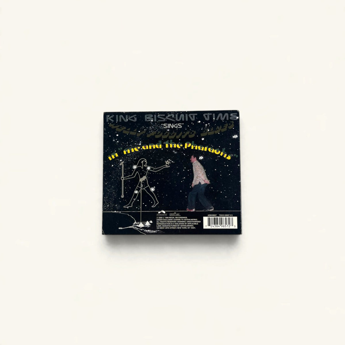 King Biscuit Time - ‘Sings Nelly Foggit’s Blues in Me and the Pharaohs’ CD (Astralwerks ASW49657)