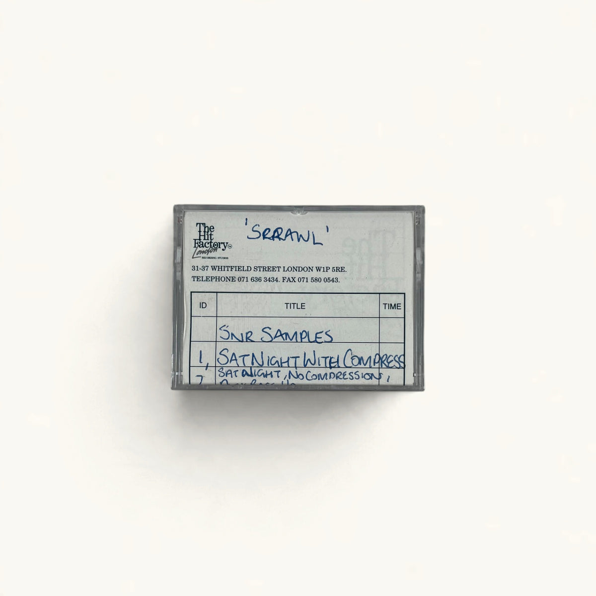 Ned’s Atomic Dustbin - ‘Scrawl’ Hit Factory Original Master DAT + Release Bundle