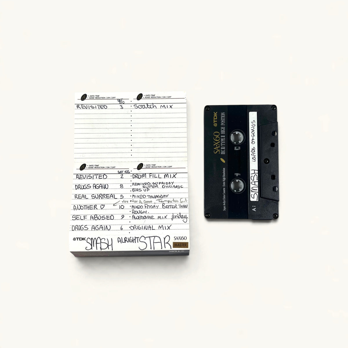 S*M*A*S*H - Four Demo Tapes + ‘Self Abused’ Promo 12-Inch
