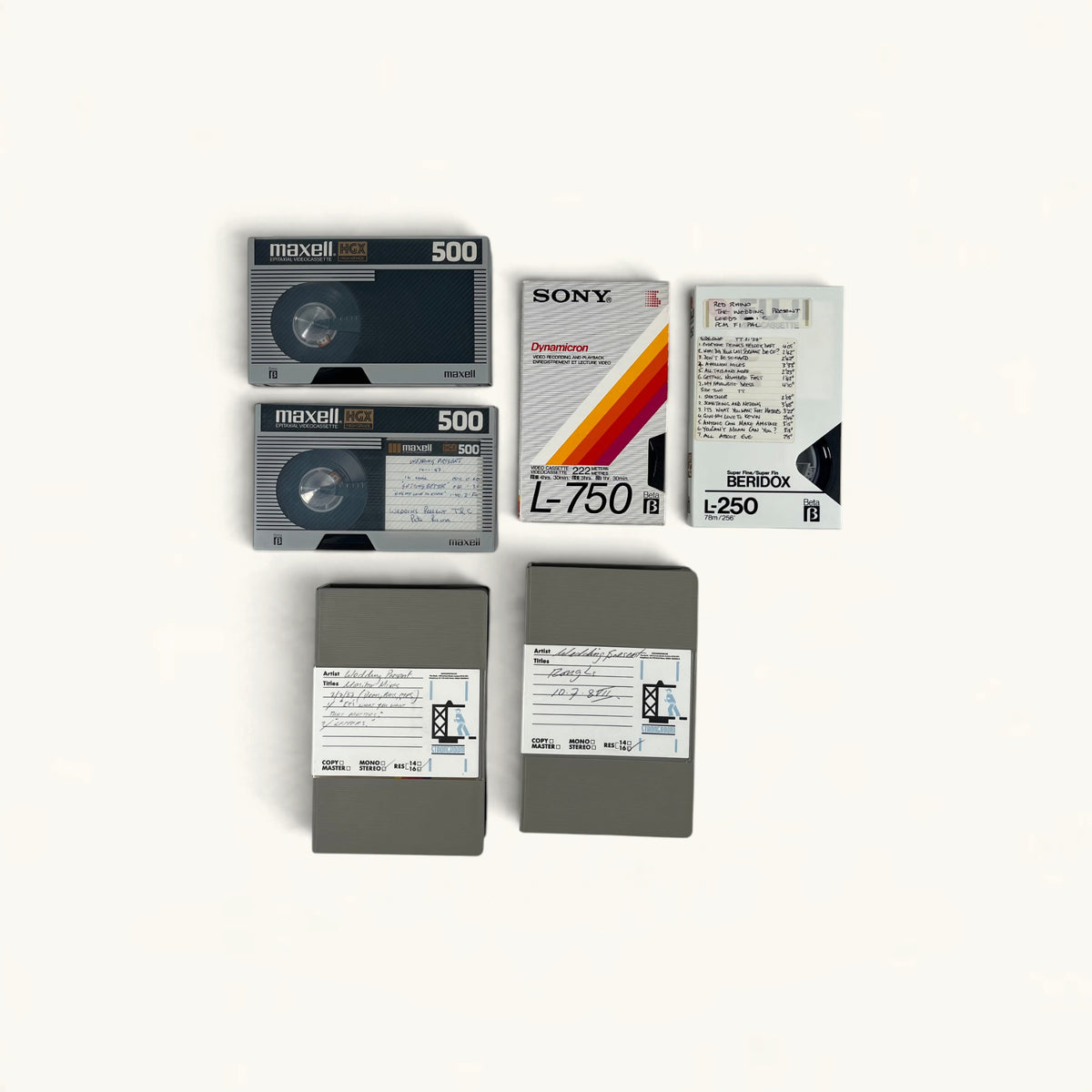 The Wedding Present - Studio Betamax Tapes Bundle: ‘Getting Better’, AIR, Rough & Monitor Mixes (1987–88)