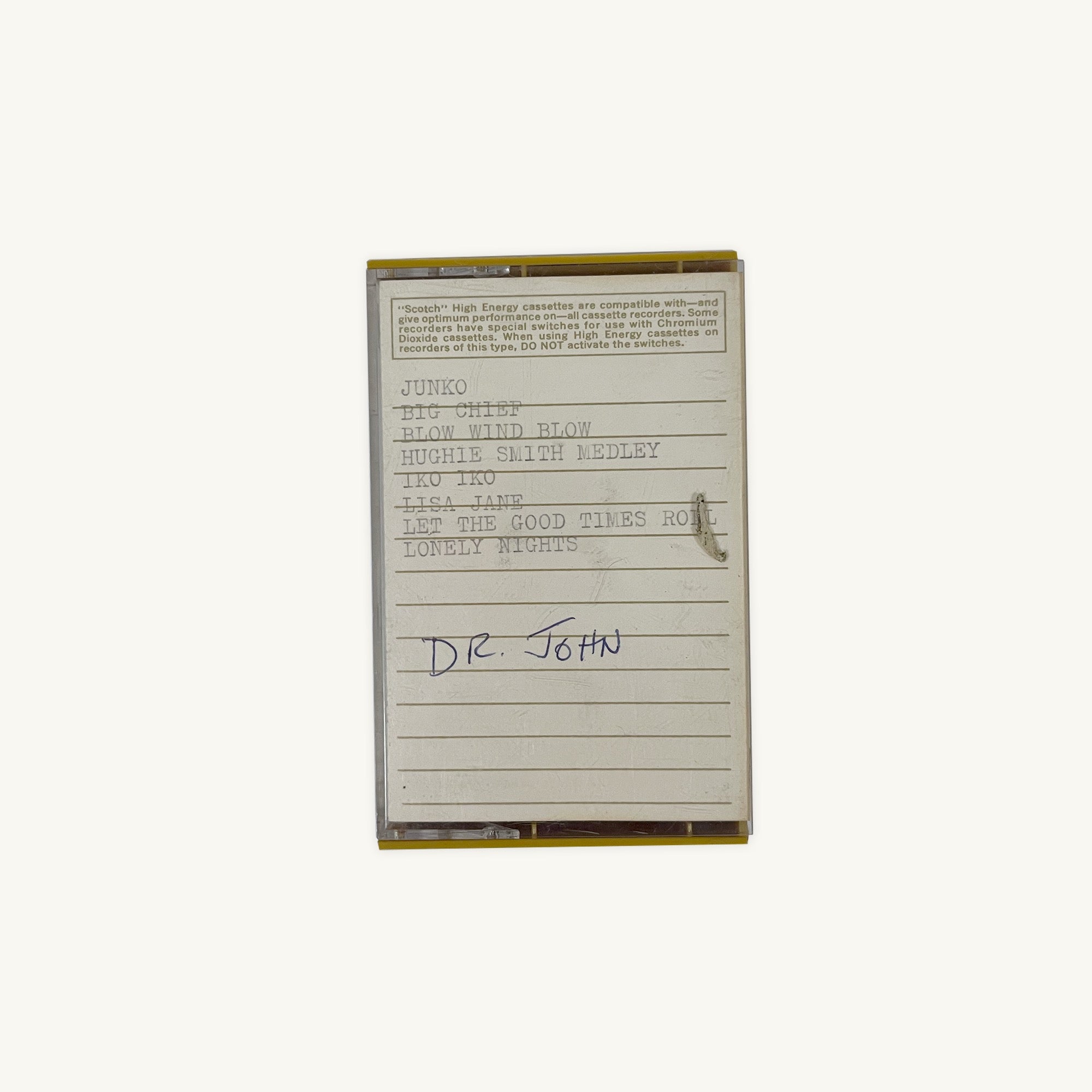 Dr. John - Unreleased Demo Cassette Collection (2 Tapes)