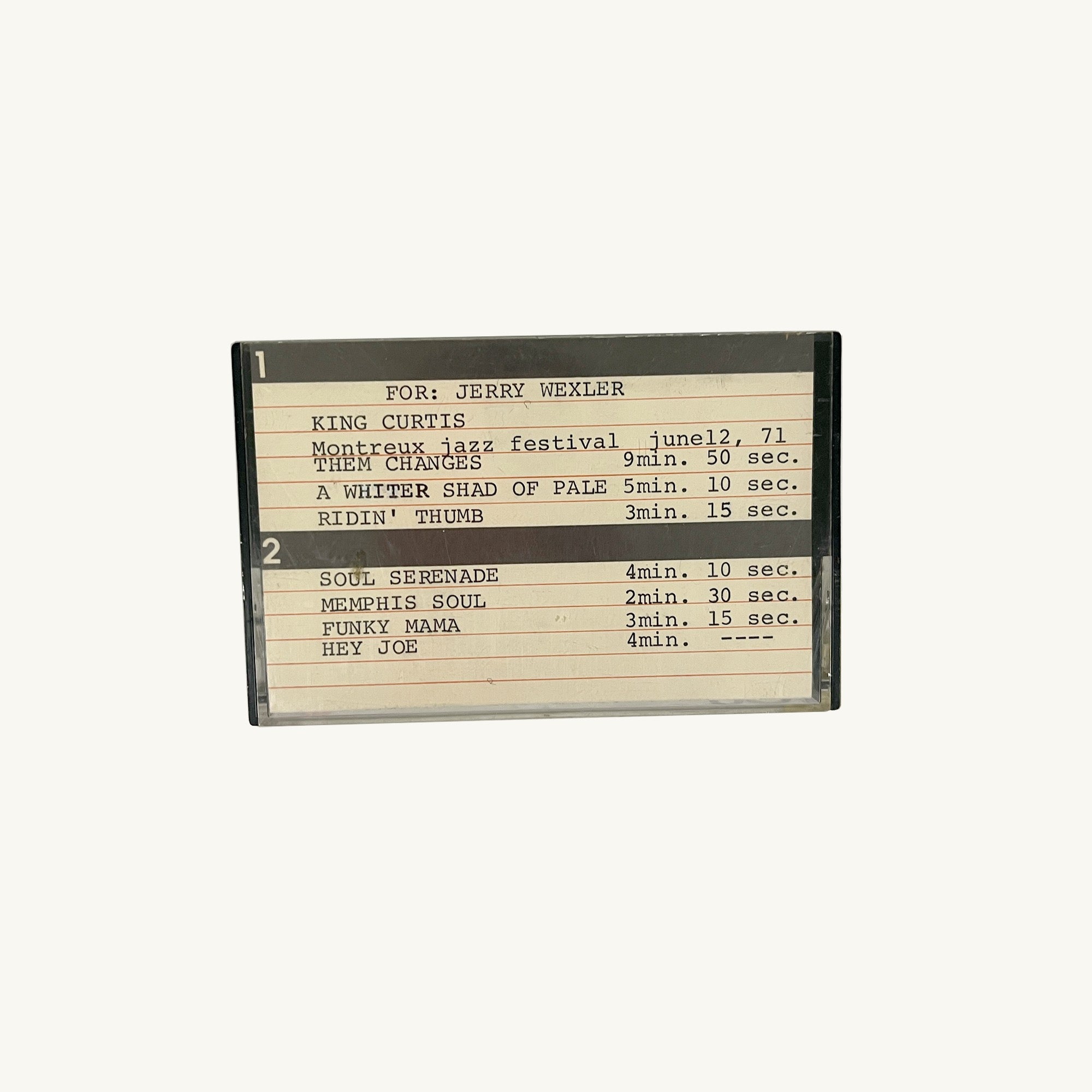 King Curtis - Unreleased Montreux Jazz Festival Recording (1971)