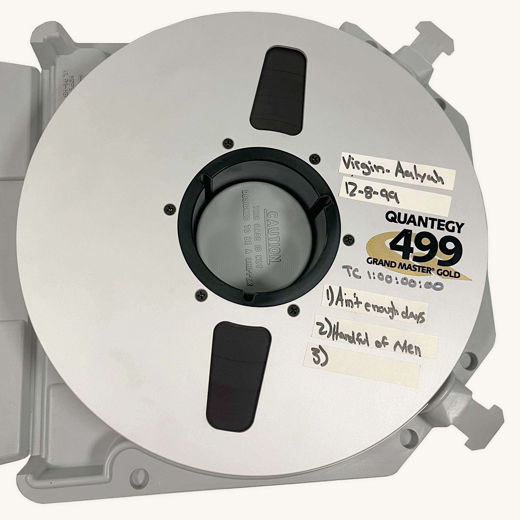 Aaliyah “It Ain’t Enough” and “Harmful of Men” Studio Slave Reel