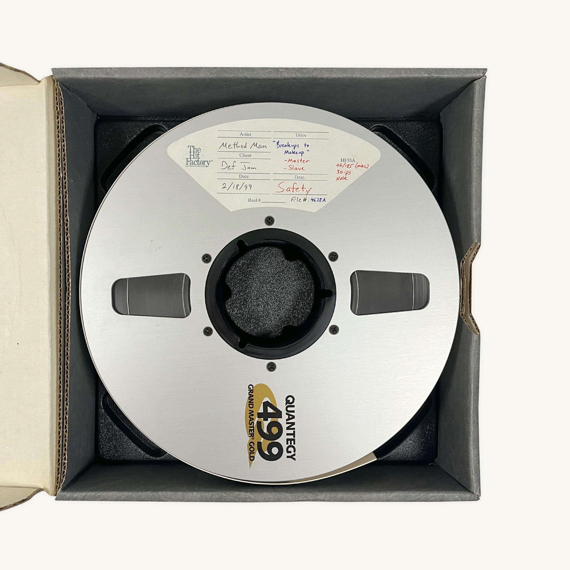 Method Man Featuring D’Angelo — Timbaland Remix Master Archive Master and Slave incl. Master Floppy Disk and Lyric Notes