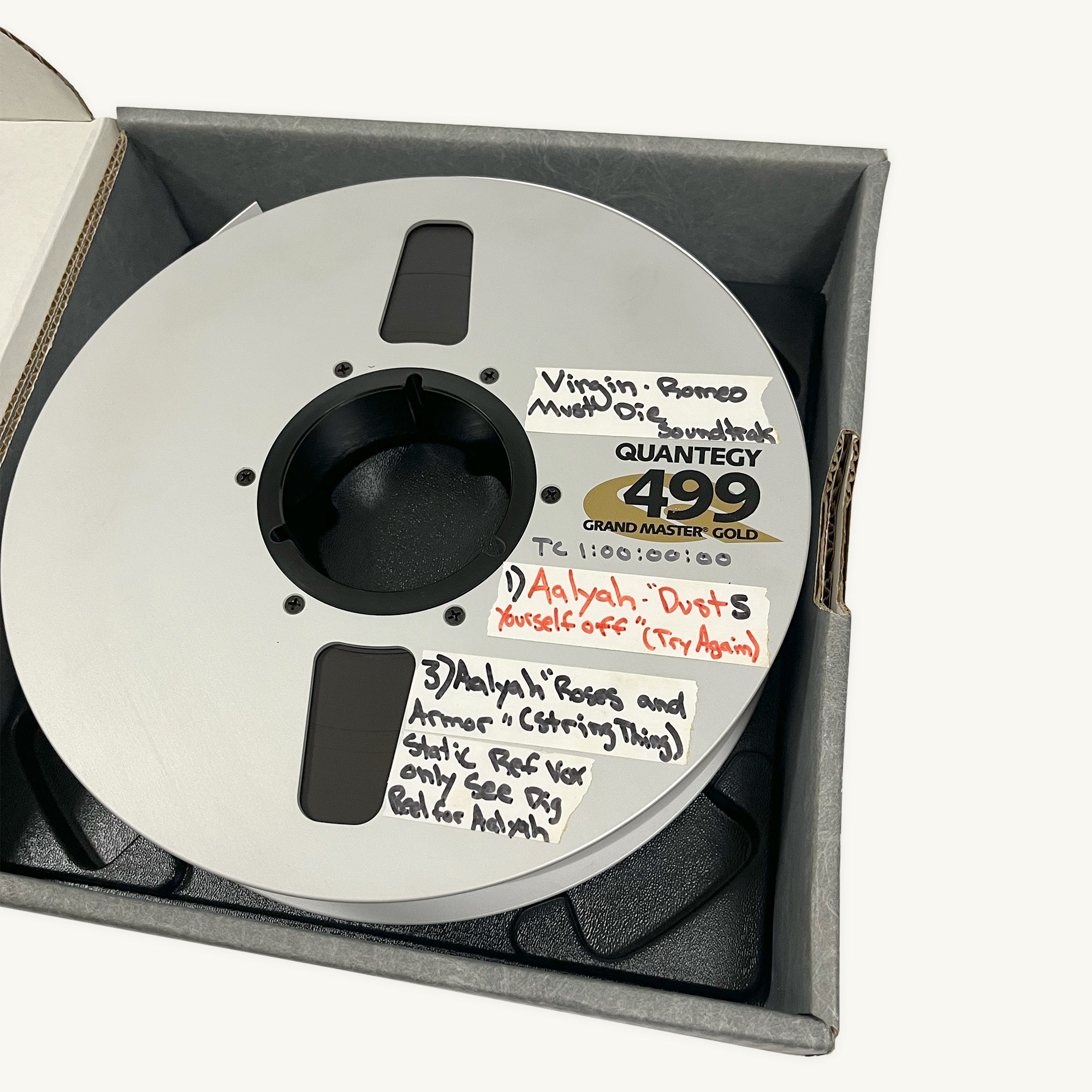Aaliyah “Dust Yourself Off” and “Roses and Armour” Studio Reel