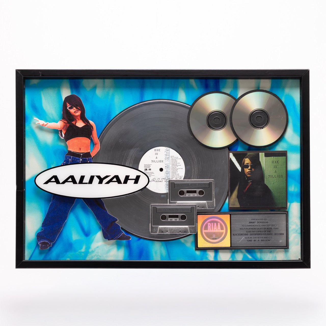 Aaliyah "One In A Million" Platinum Record