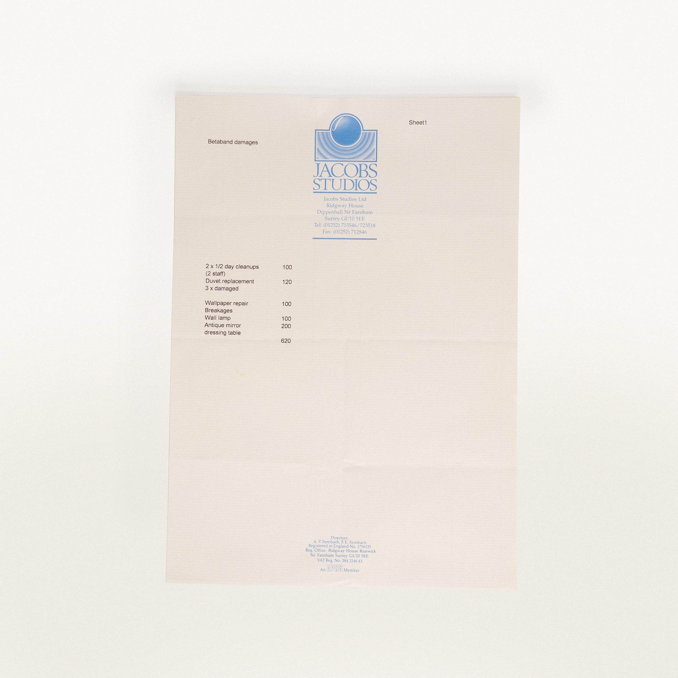 The Beta Band - Album Working Archive