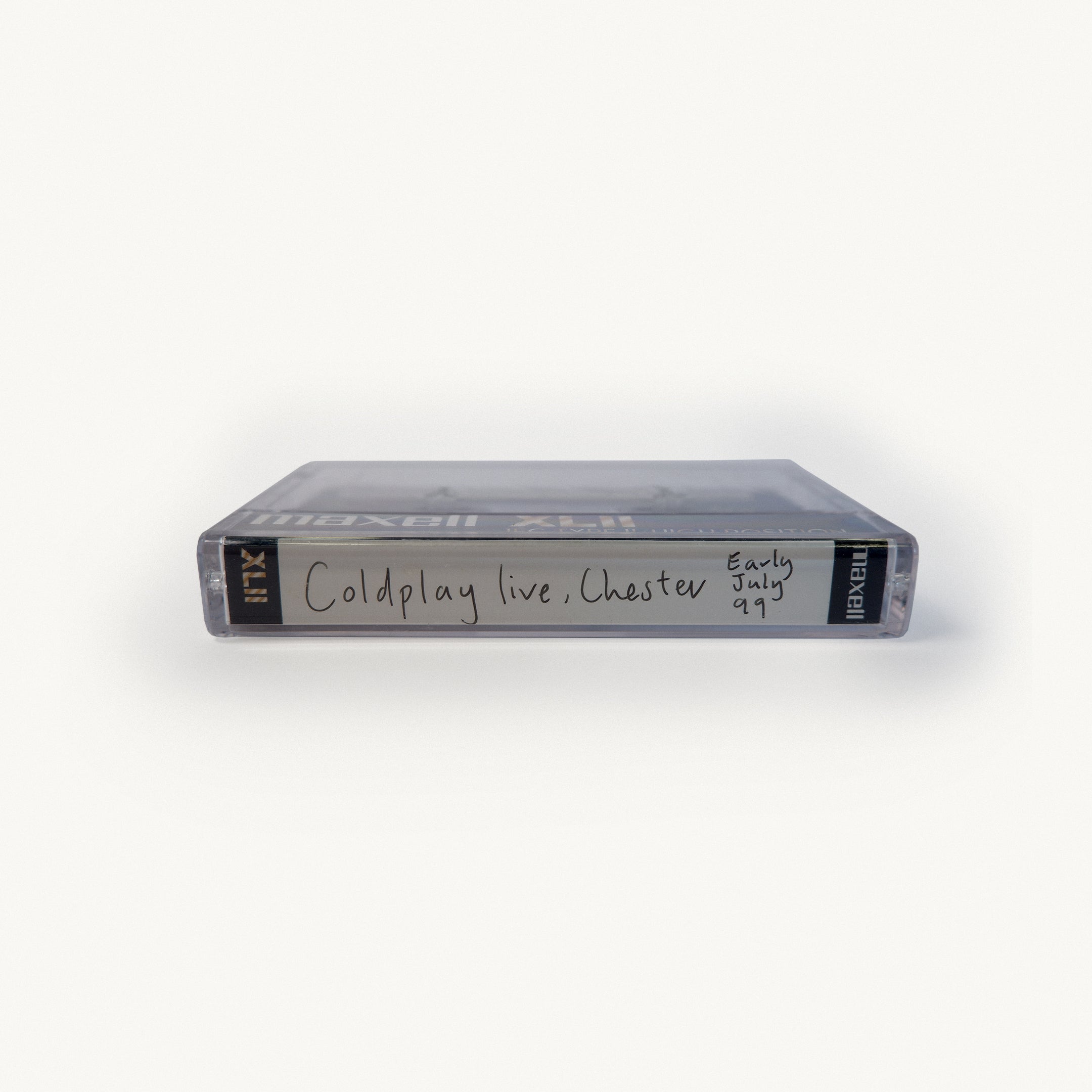 Coldplay - Live Recording Cassette (1999)