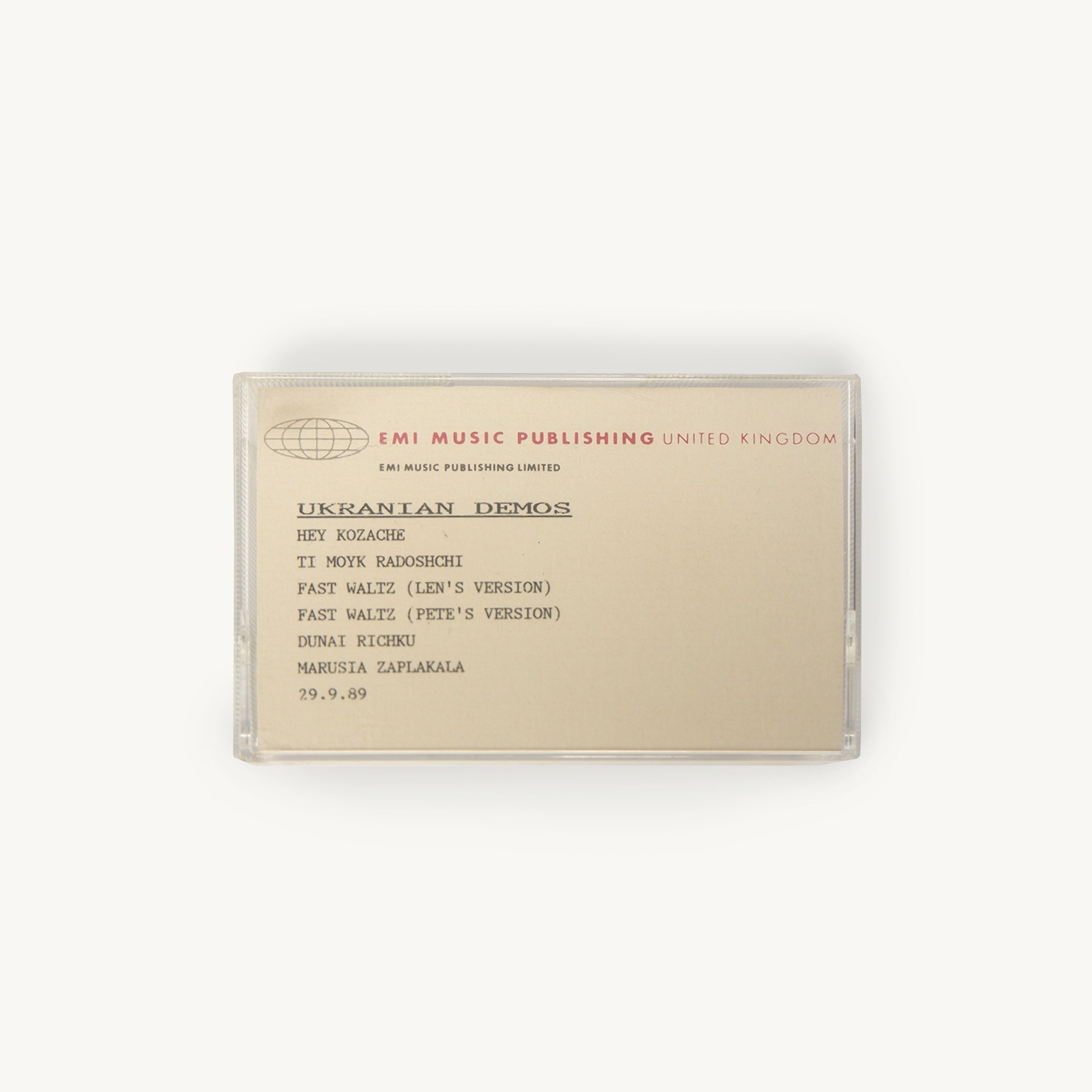 The Wedding Present Bundle 7: The Wedding Present Ukrainian John Peel Sessions Archive (Demos, Acetates & Release Formats)