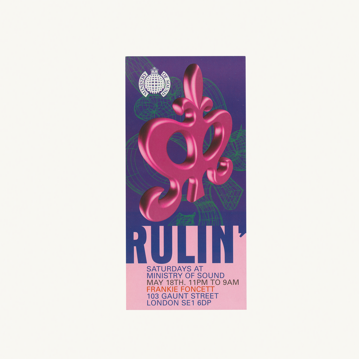Classic Ministry of Sound Flyer Collection