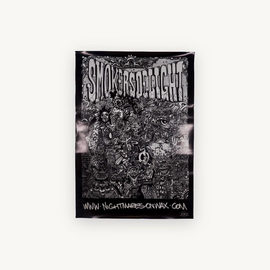 Smokers Delight Promo Poster (B/W A2)