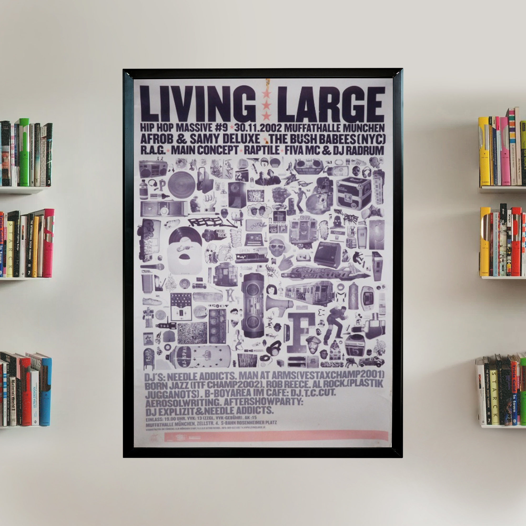 Signed) Livin Large Poster (A1) – Wax Poetics