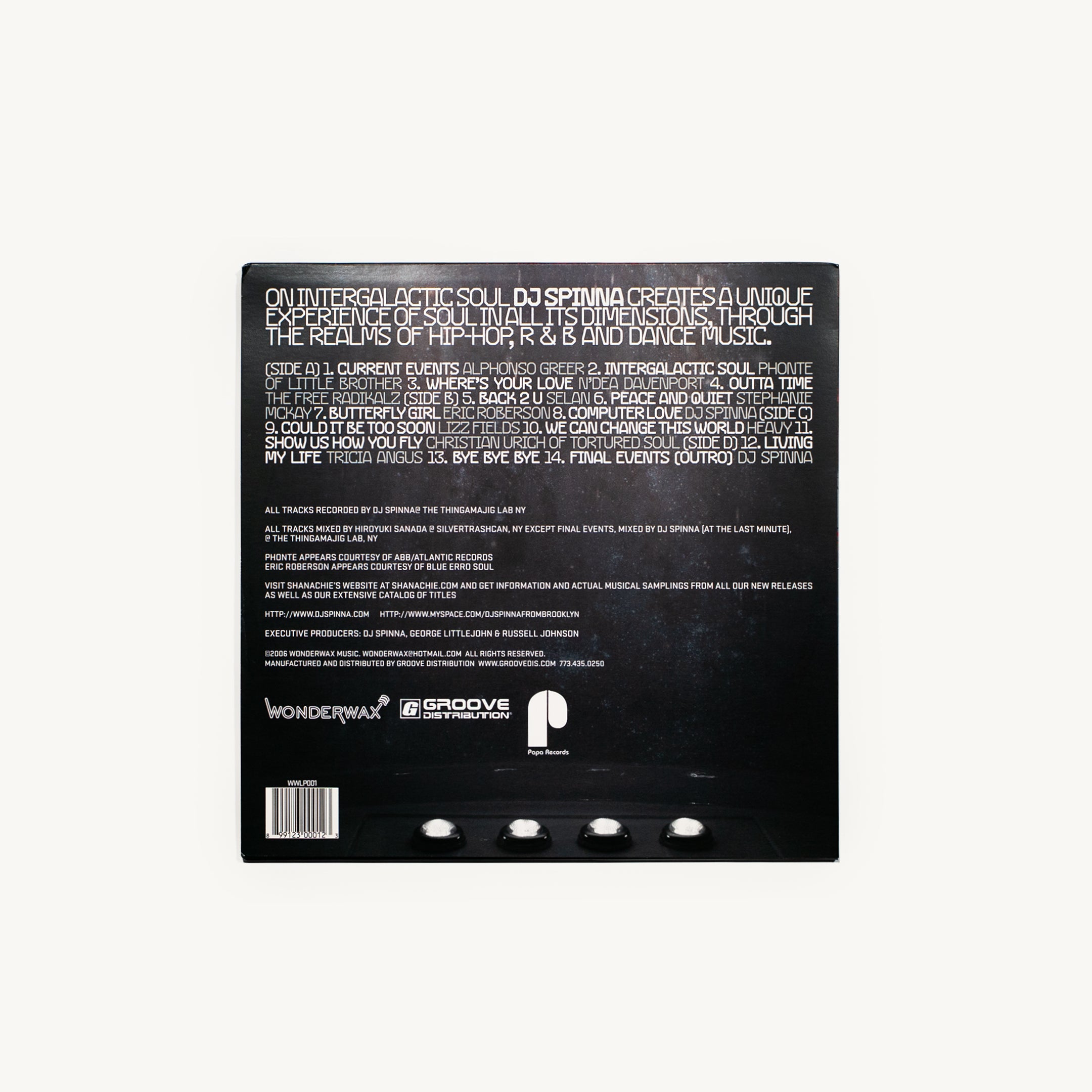 Signed 'Intergalactic Soul' Vinyl