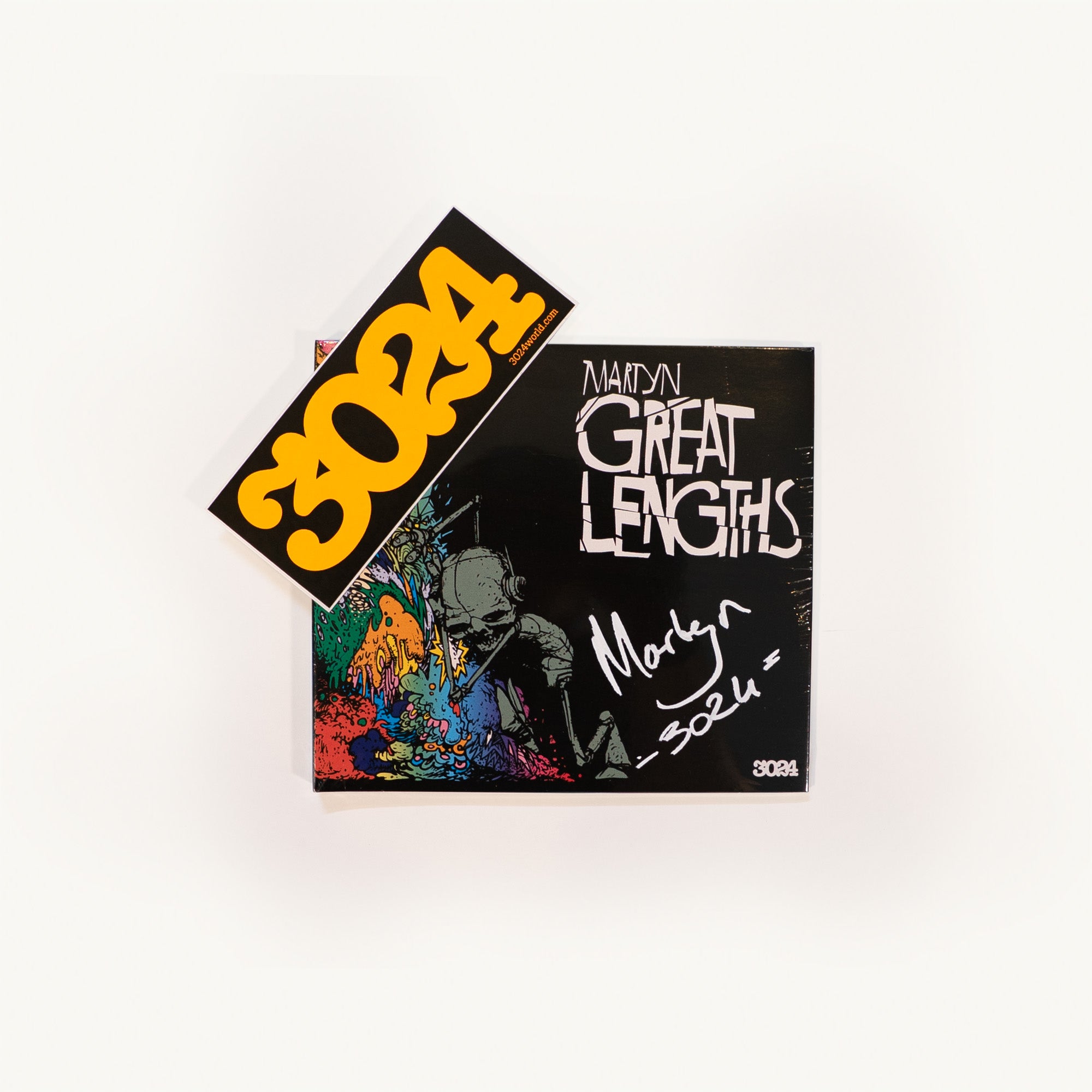 Martyn – Great Lengths Original CD Pressings & 3024 Stickers (Signed)