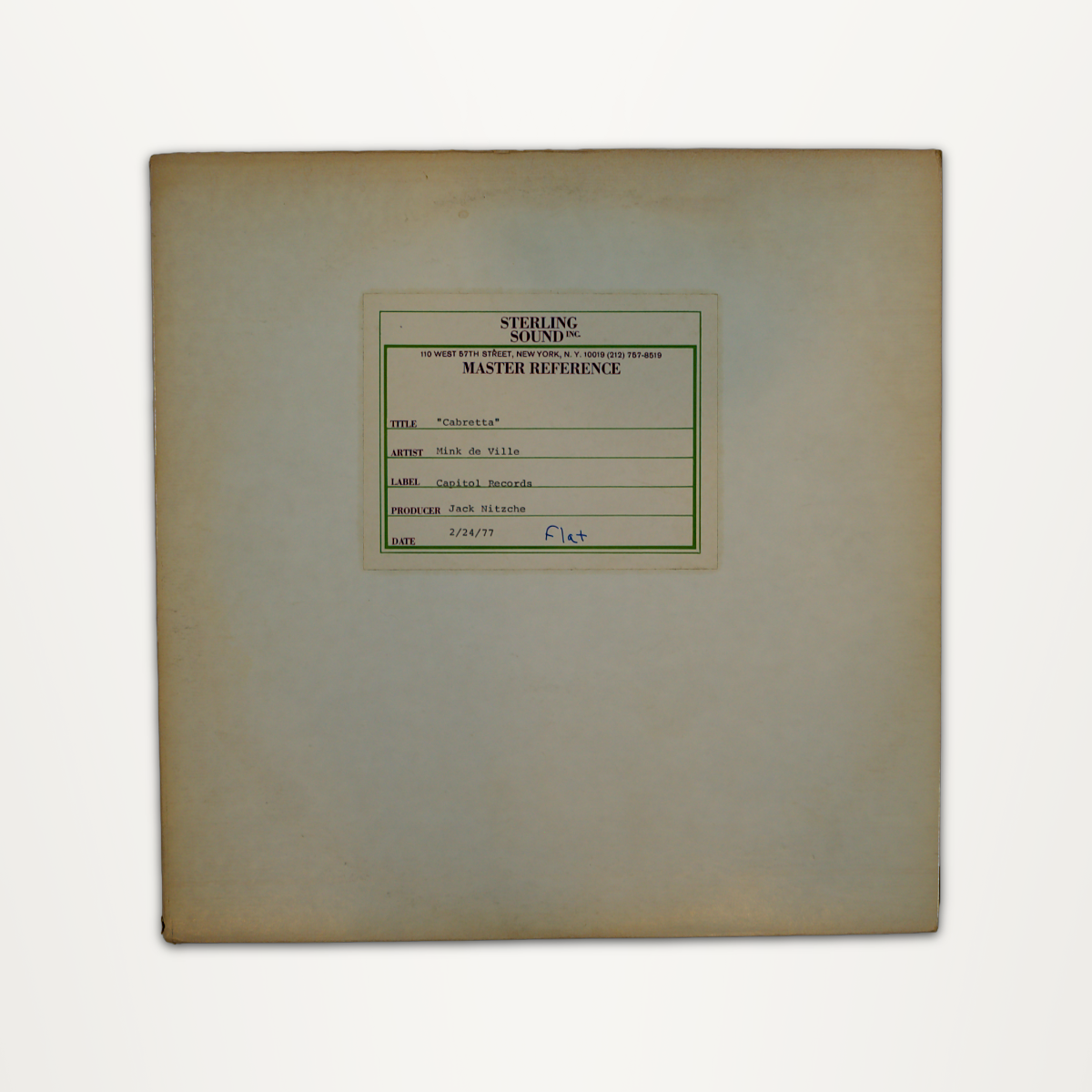 Mink DeVille – Cabretta (Test Pressing)