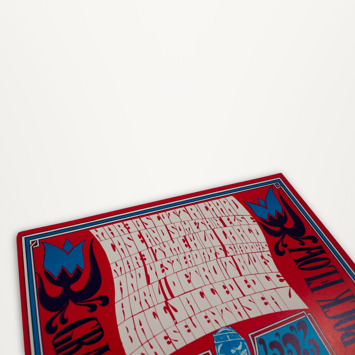 Detroit Grande Ballroom – A Tribal Rock Flow Concert Poster