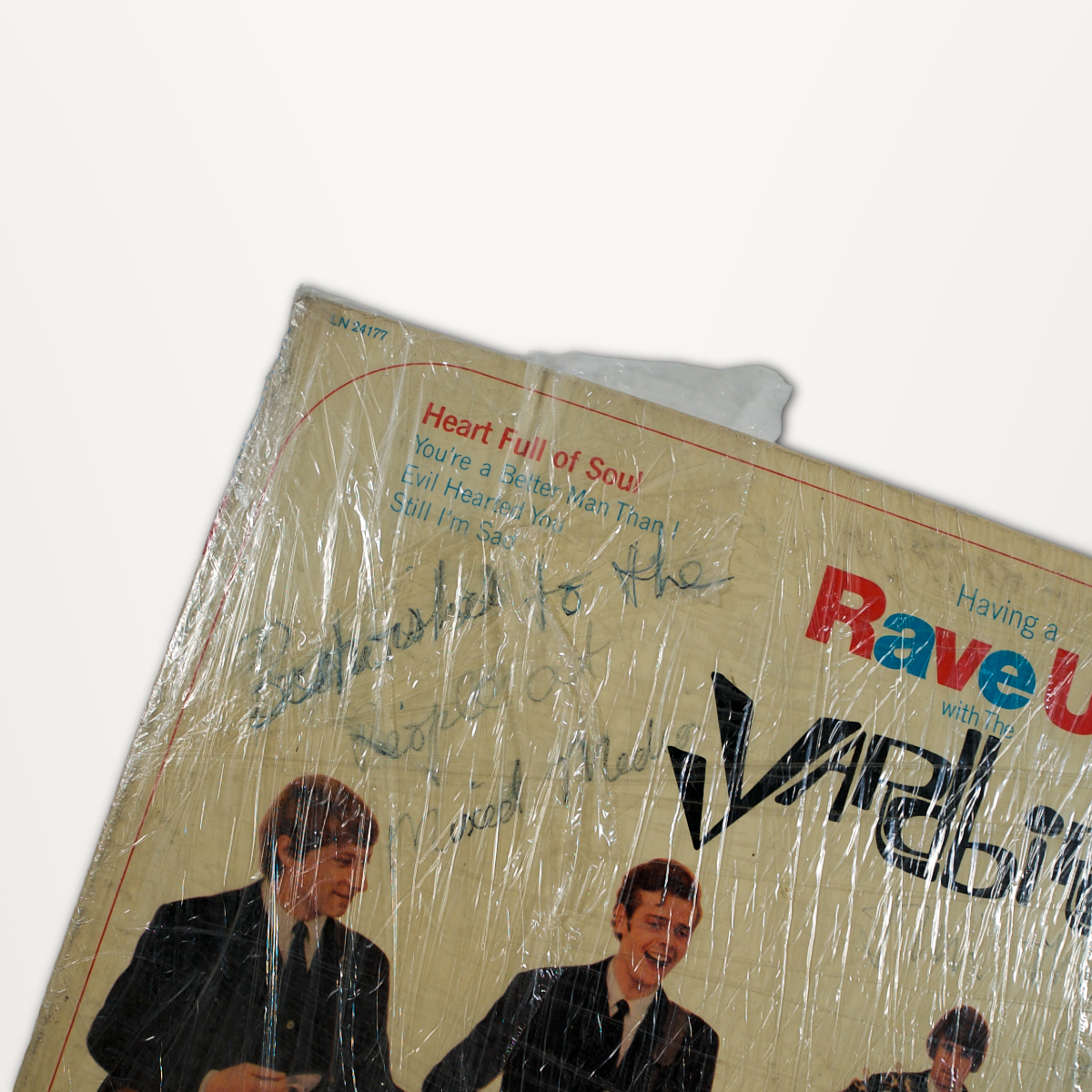 The Yardbirds – Having a Rave Up Signed LP