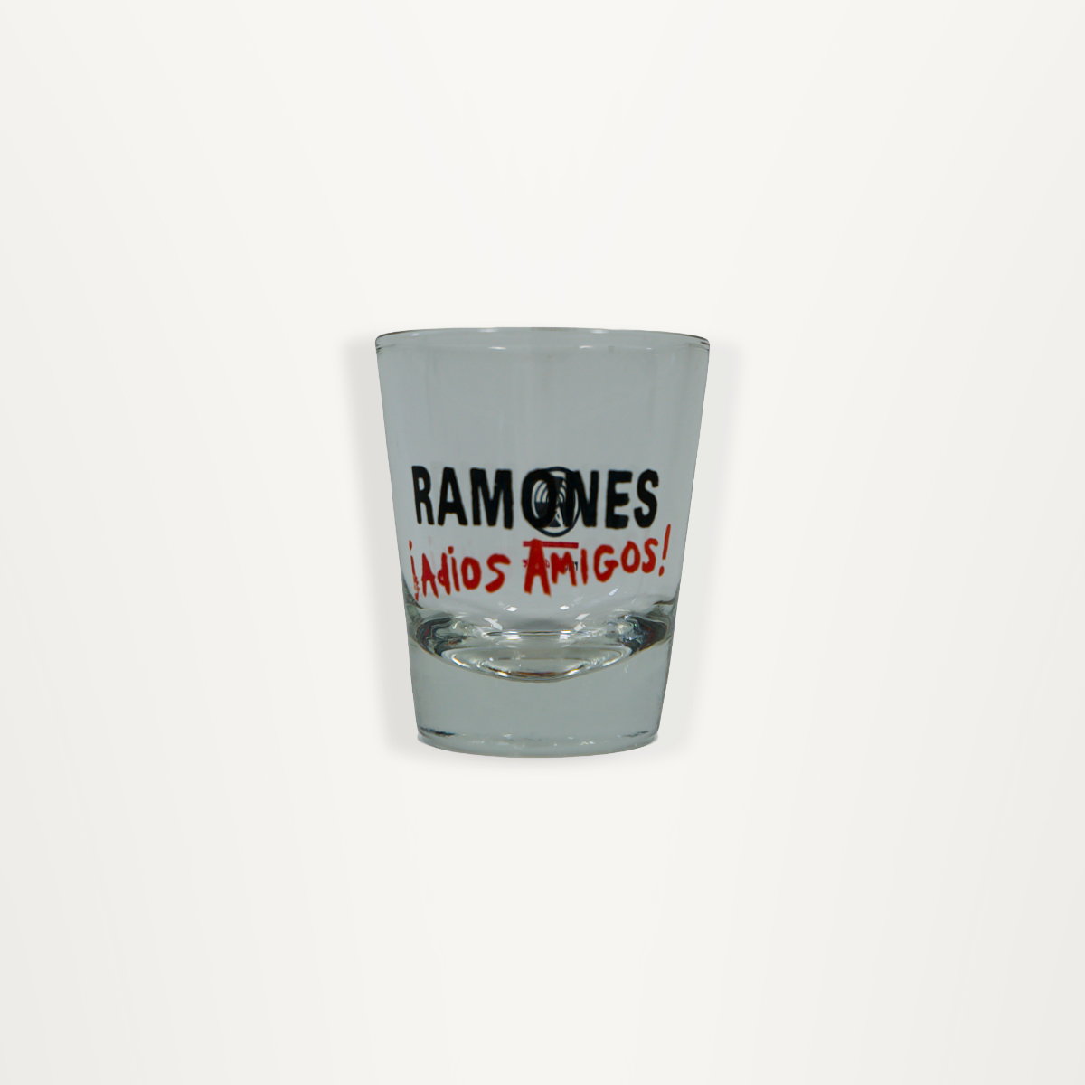 Ramones "Adios Amigos!" Shot Glass