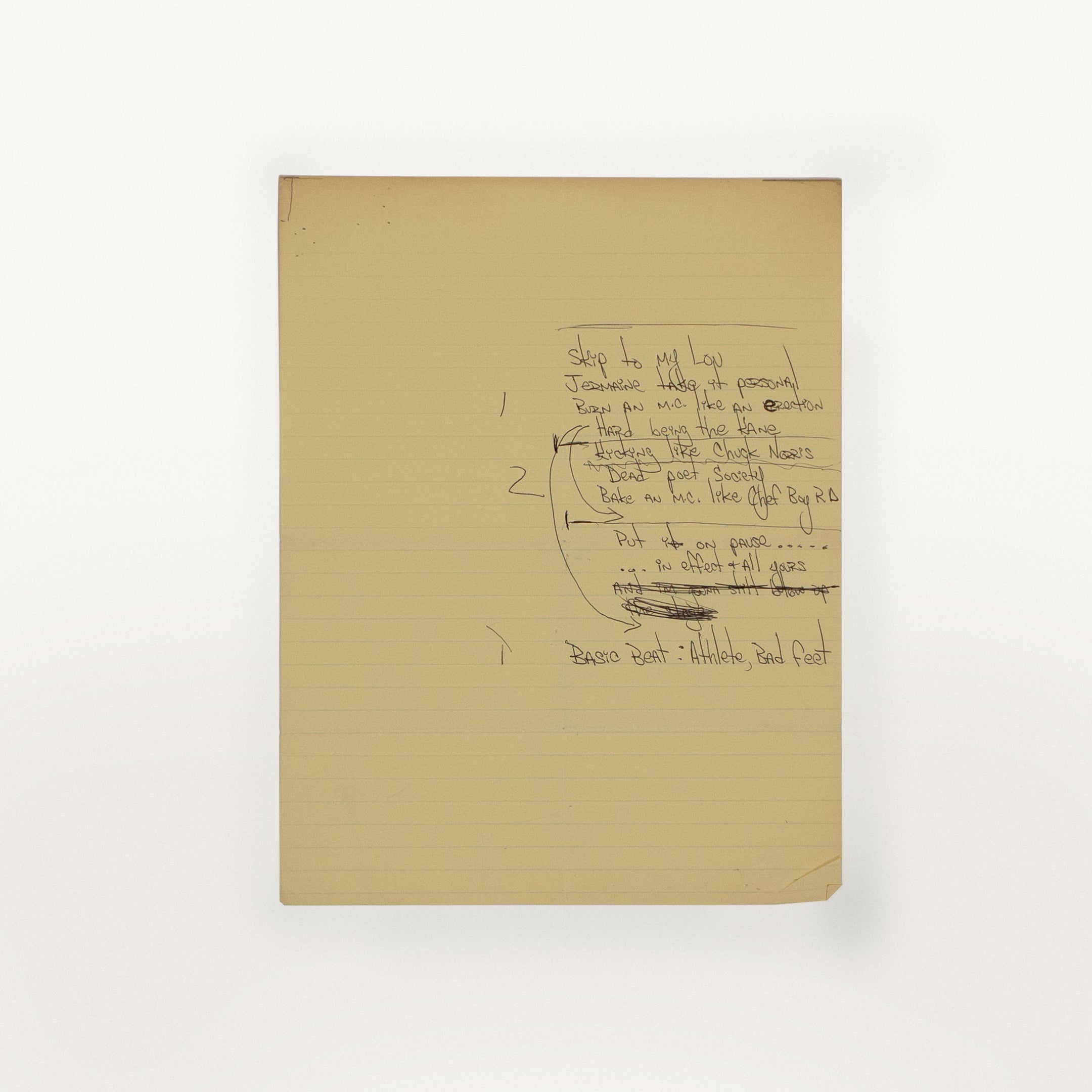 Big Dady Kane Lyrics - "Hard Being The Kane"