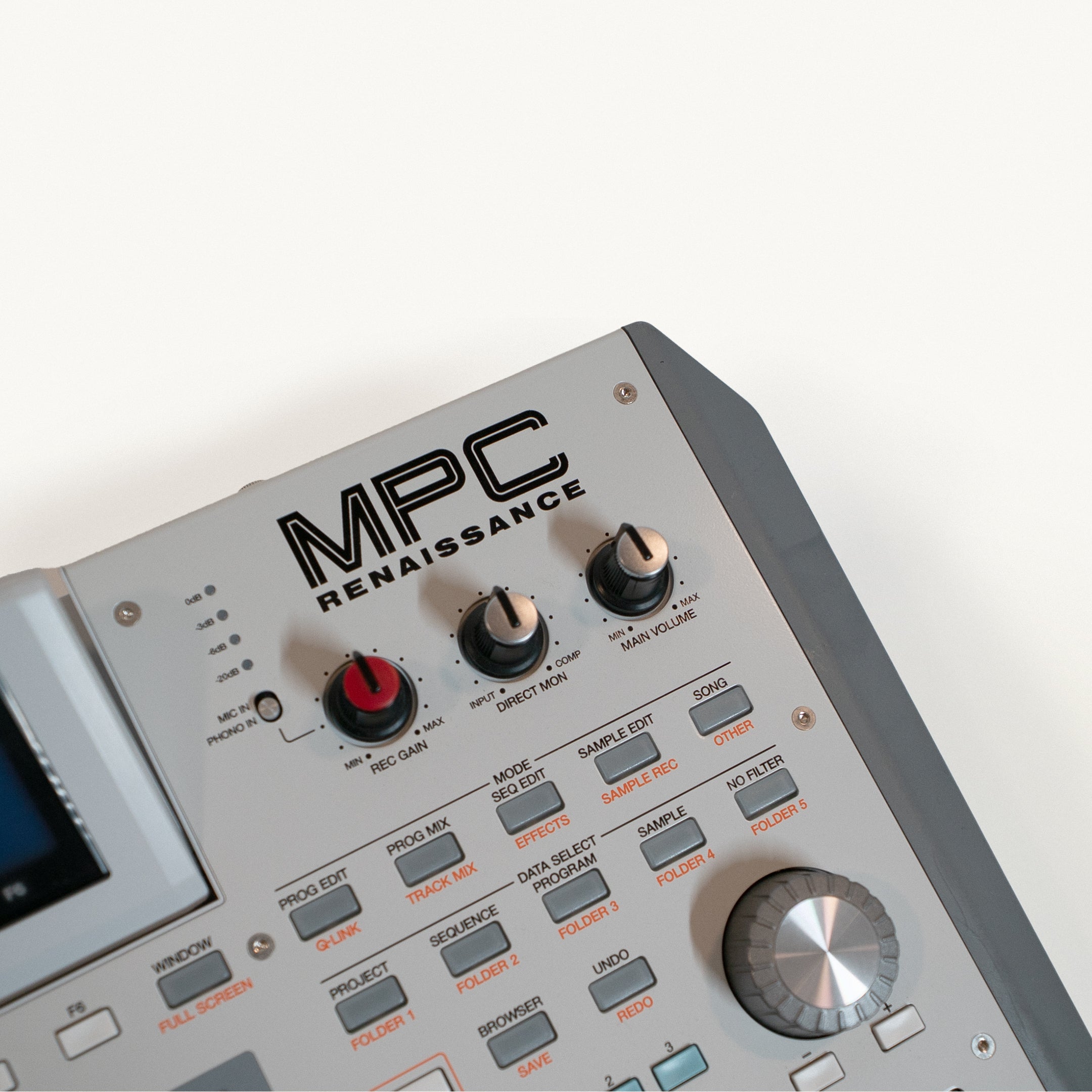 Akai MPC Renaissance + original Akai letter