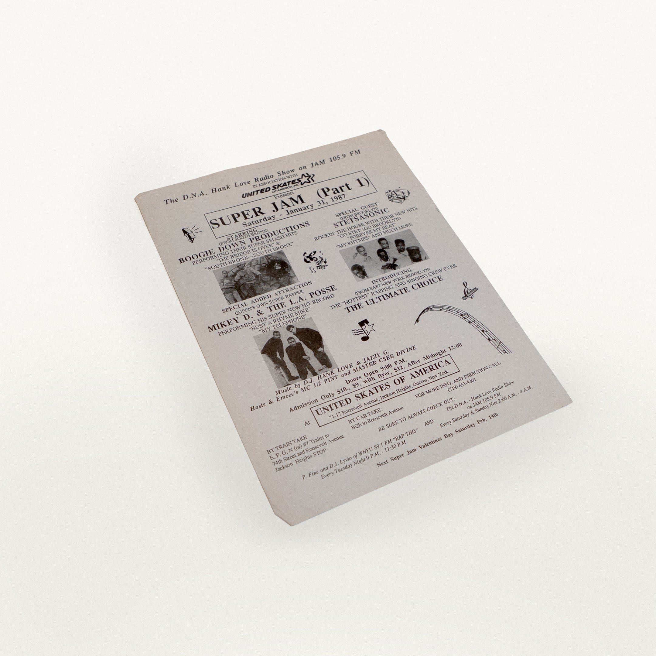 Stetsasonic Rare Flyers (Pair)