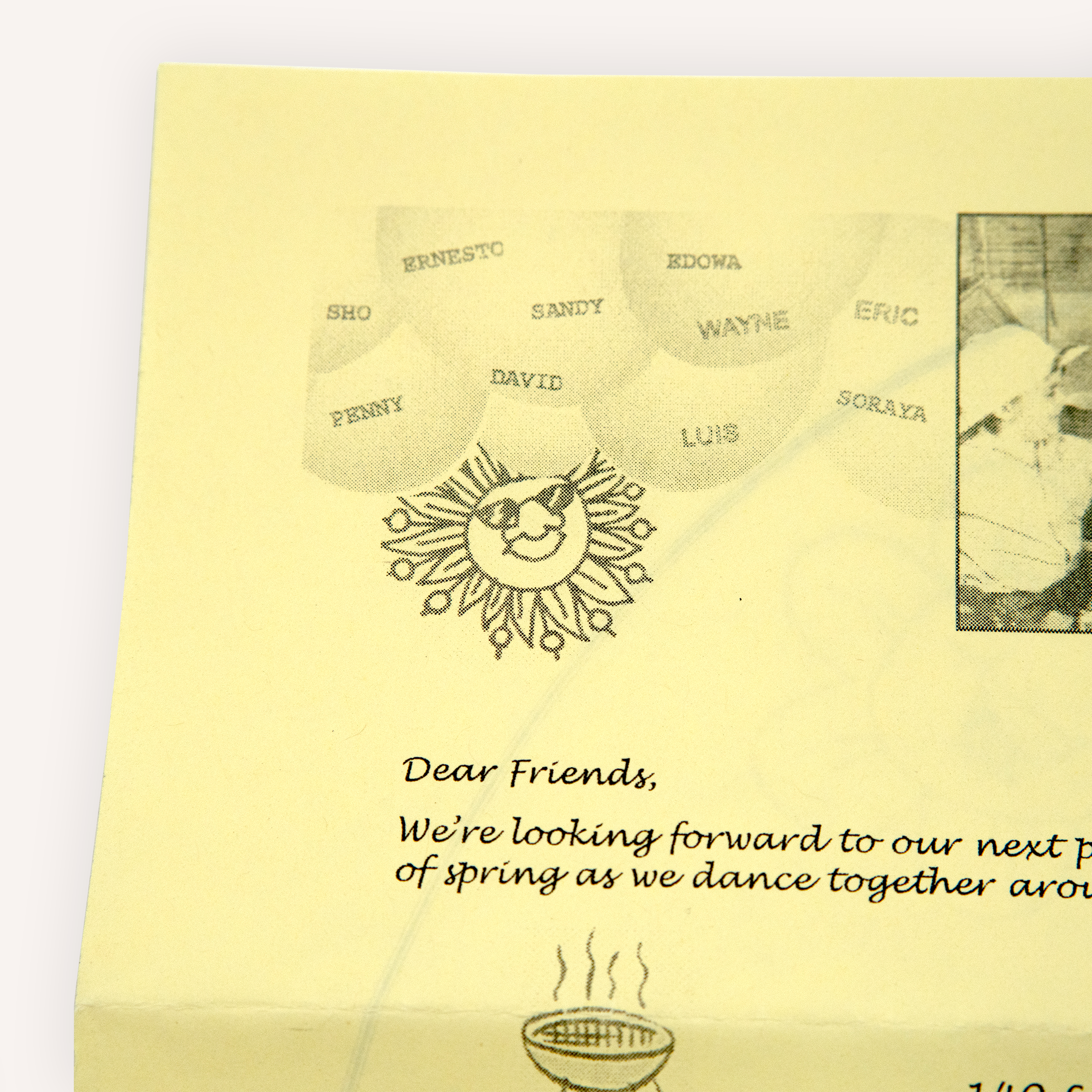 David Mancuso - ‘The Loft’ Mailed Invitation Packet