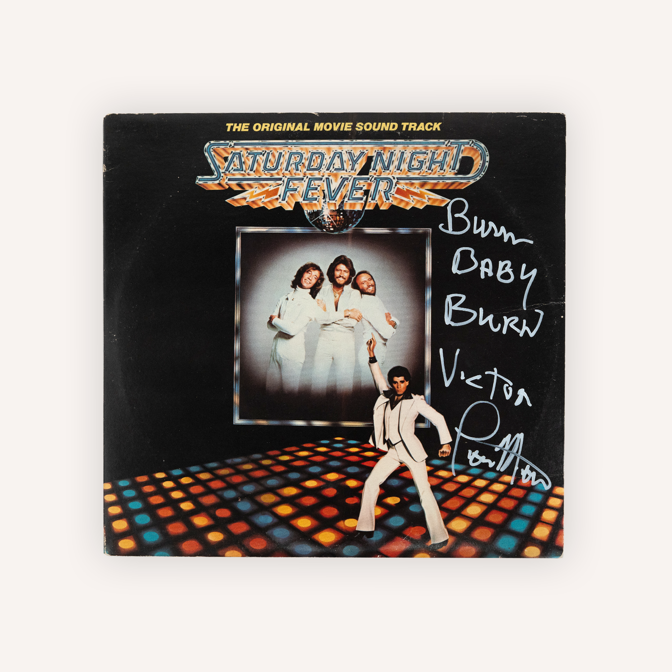 Tom Moulton Signed Saturday Night Fever LP