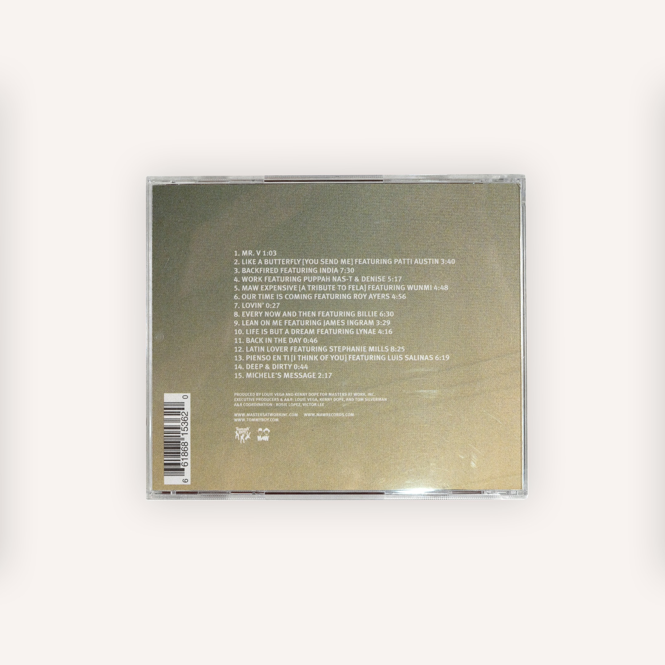 Masters At Work Signed CD