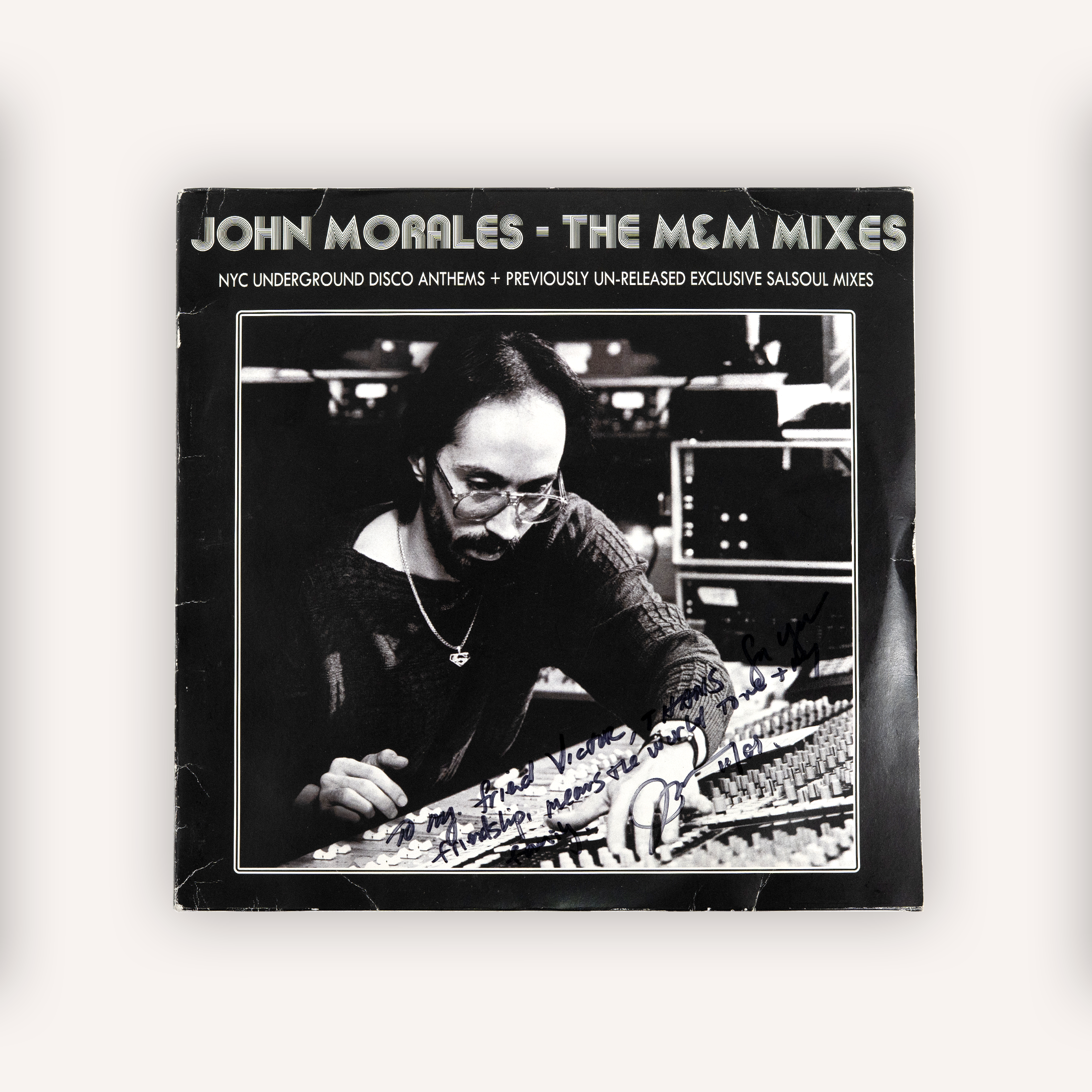 John Morales – The M&M Mixes Signed 3xLP